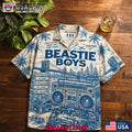Beastie Boys Tropical Blue Unisex Hawaiian Shirt