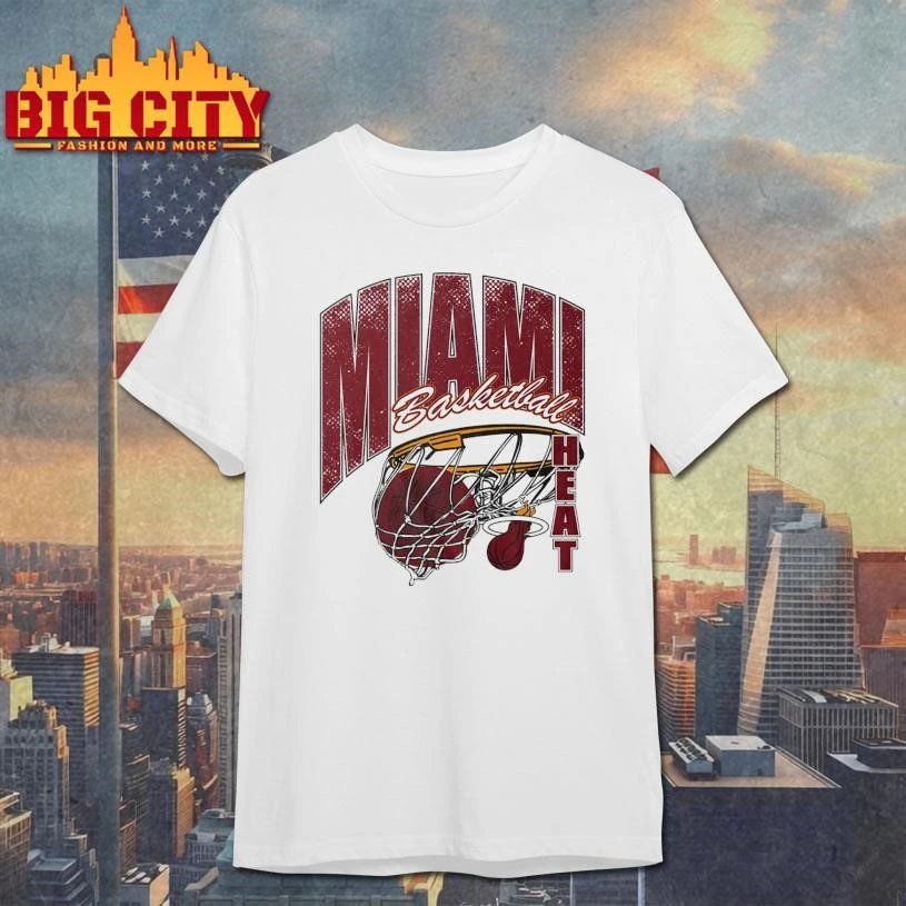 Funny Miami Heat Script Swish Shirt