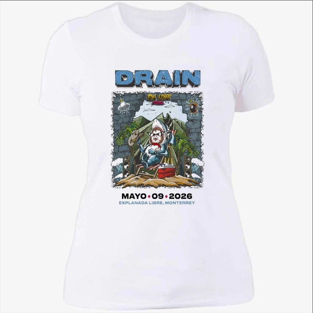 Drain Dia Libre Festival Monterrey Mexico May 9 2026 Shirt