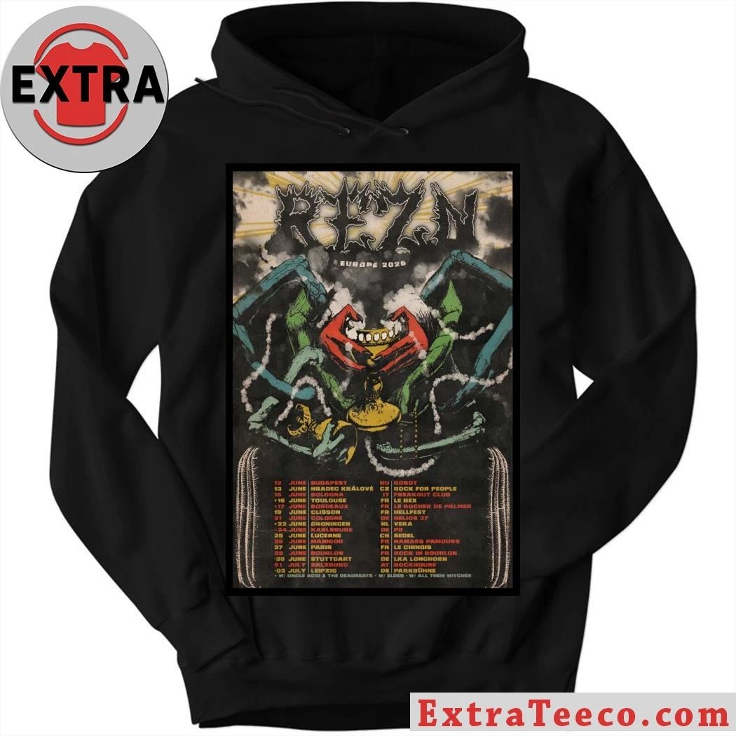 REZN Europe 2026 Tour Poster Shirt