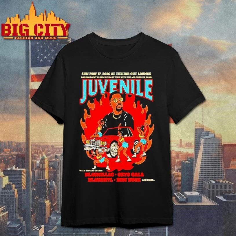 Juvenile Ben Buck May 17 2026 Poster Shirt