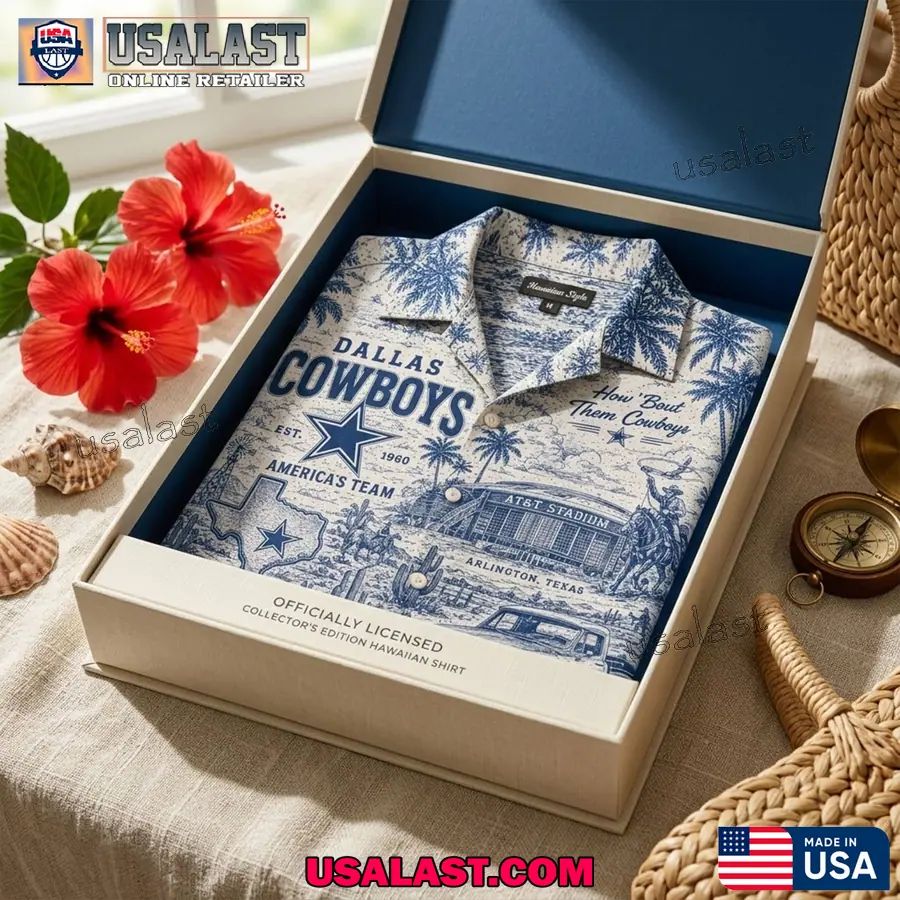 Dallas Cowboys Tropical Vibes Hawaiian Shirt