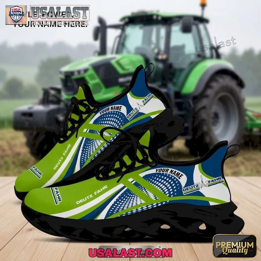Deutz-Fahr Tractor Personalized Max Soul Shoes