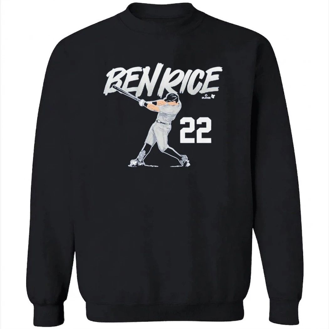 Ben Rice Slugger Swing Number Shirt