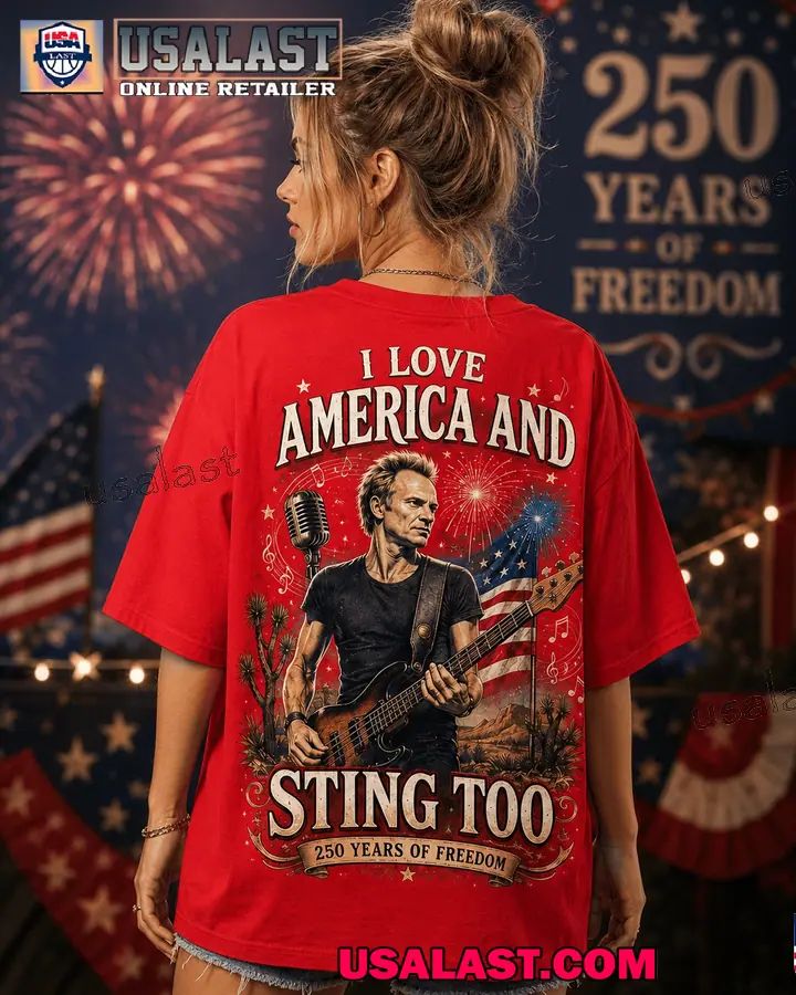 Sting US 250th Anniversary 3D Tee Shirt