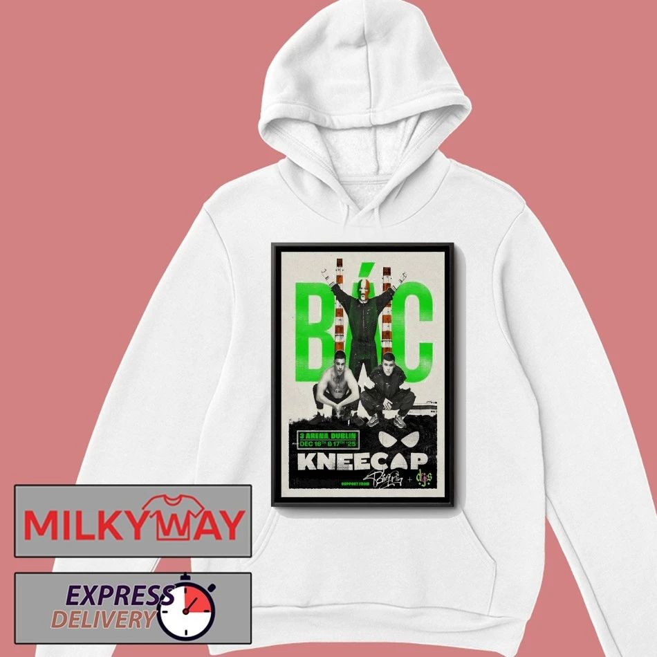 Kneecap 12 16-12 17 2025 Dublin Ireland Poster shirt