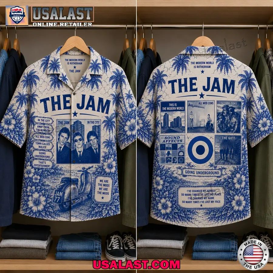 The Jam Vintage Tropical Album Hawaiian Shirt