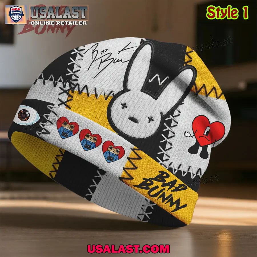 Bad Bunny Premium Beanie Hat