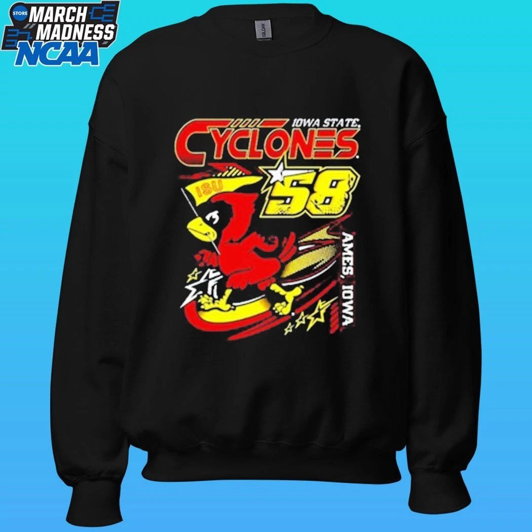 Iowa State Cyclones Ames Iowa 90s Racing Cy Shirt