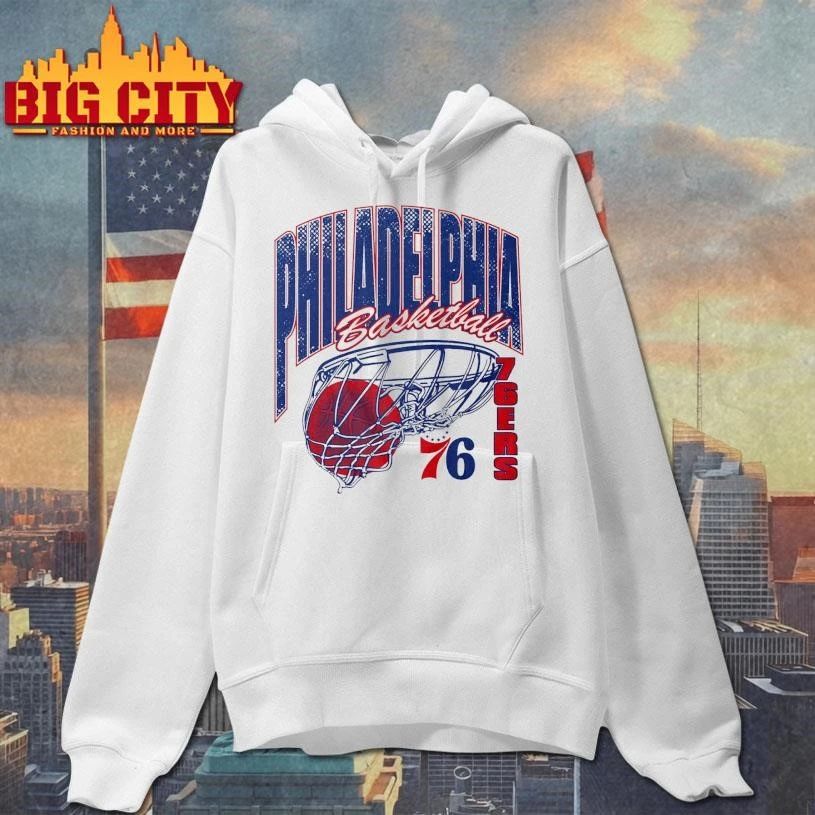 Original Philadelphia 76ers Script Swish Shirt