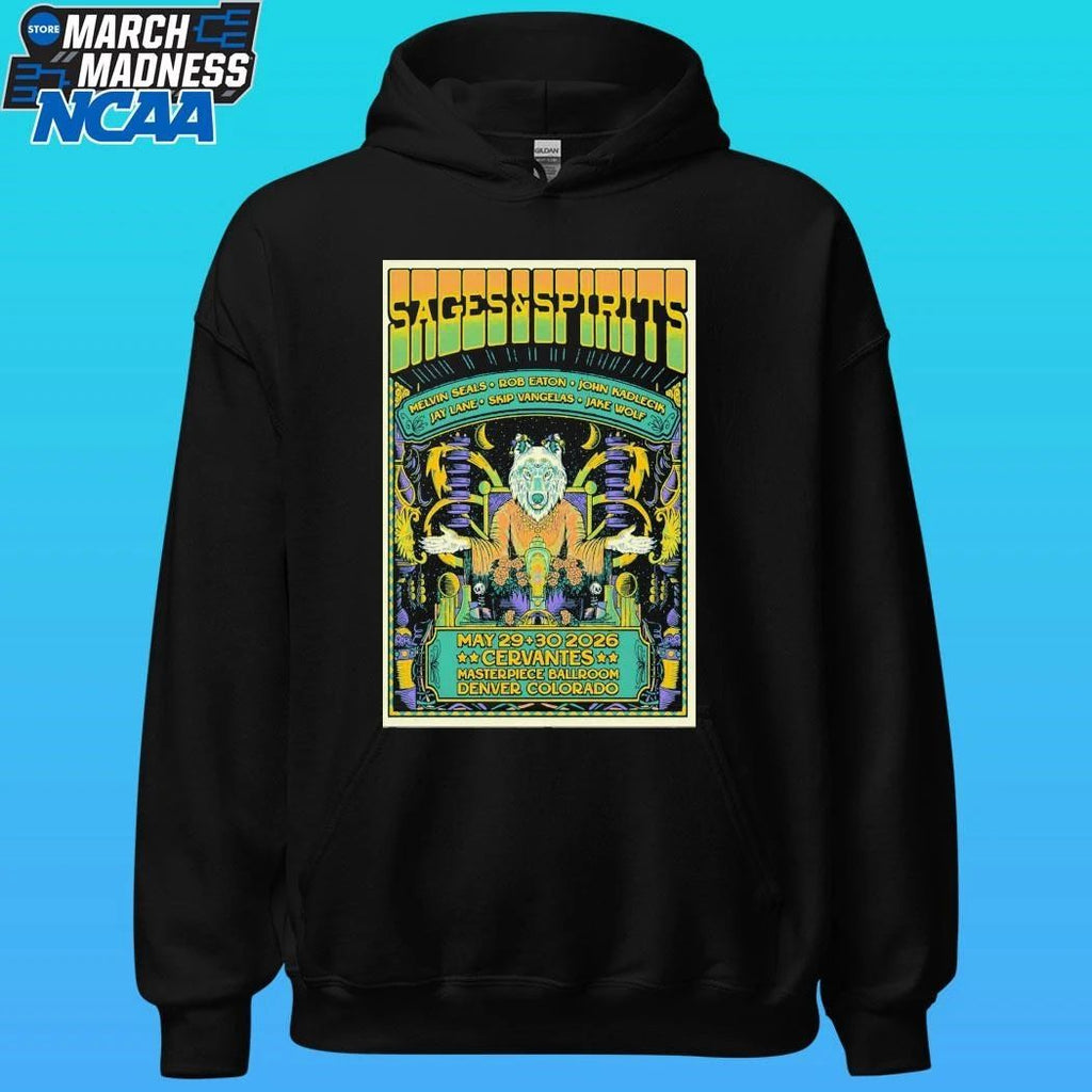 Sages And Spirits At Cervantes’ Masterpiece Ballroom On May 29-30 2026 Poster Shirt