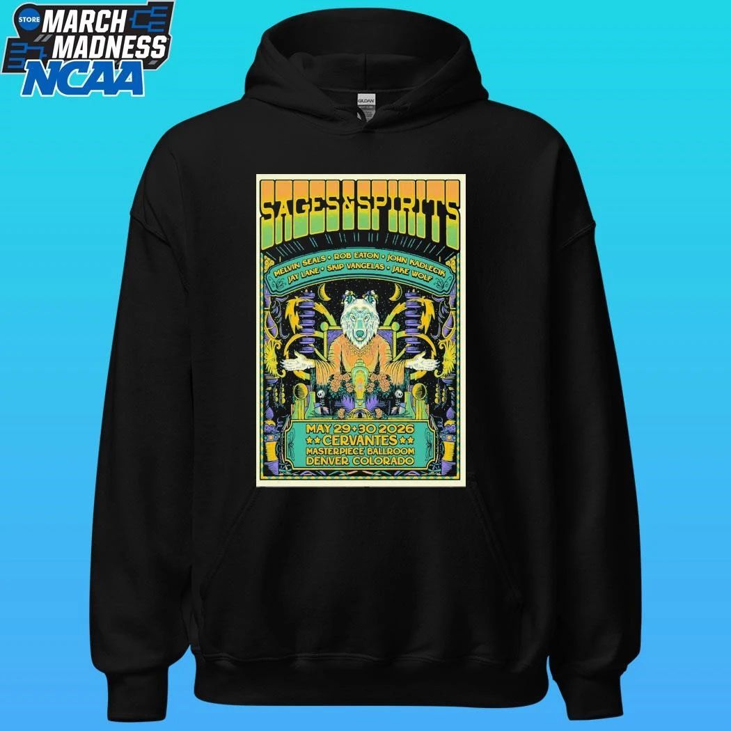 Sages And Spirits At Cervantes’ Masterpiece Ballroom On May 29-30 2026 Poster Shirt