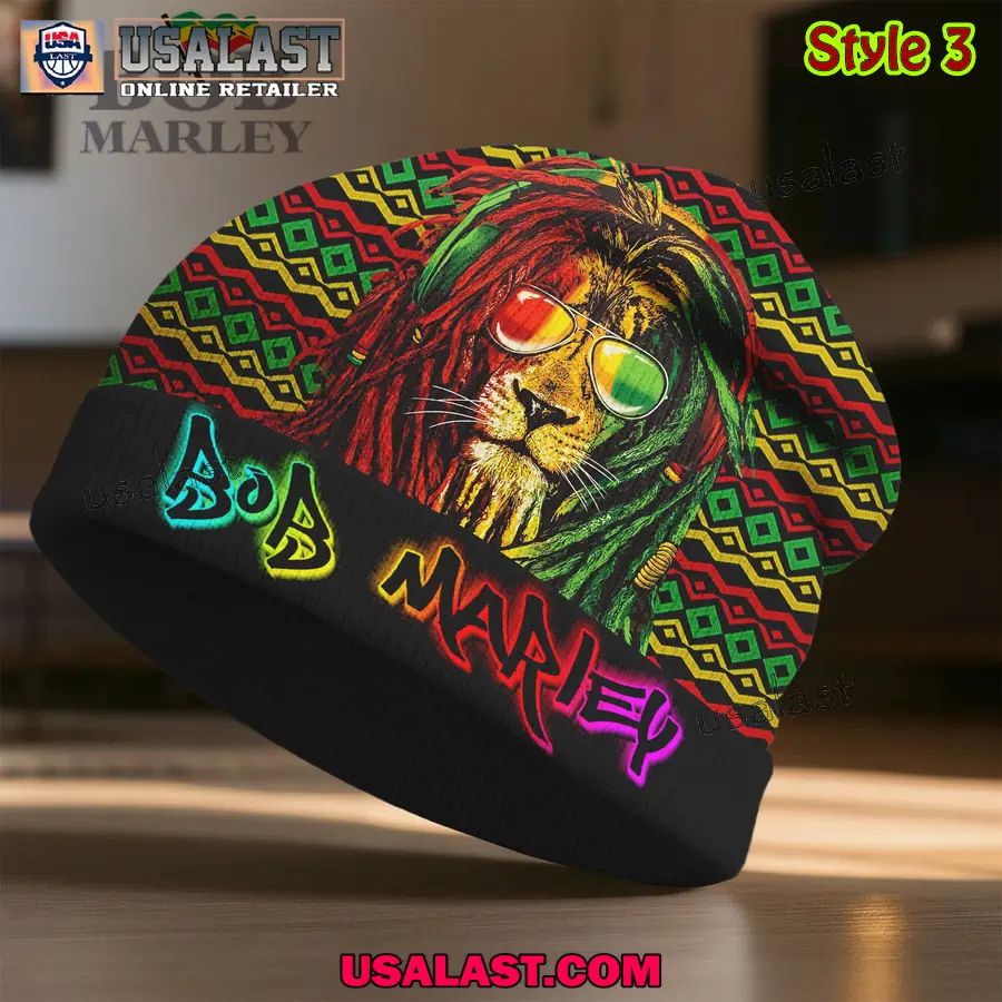 Bob Marley One Love Beanie Hat