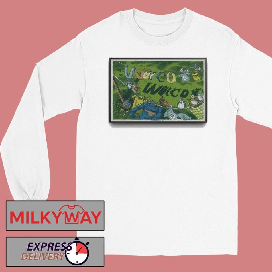 May 05 2026 Wilco Band The Jones Assembly, Oklahoma City, OK Poster shirt