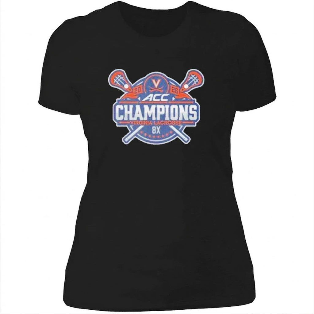 Virginia Cavaliers 8X ACC Lacrosse Champions Shirt