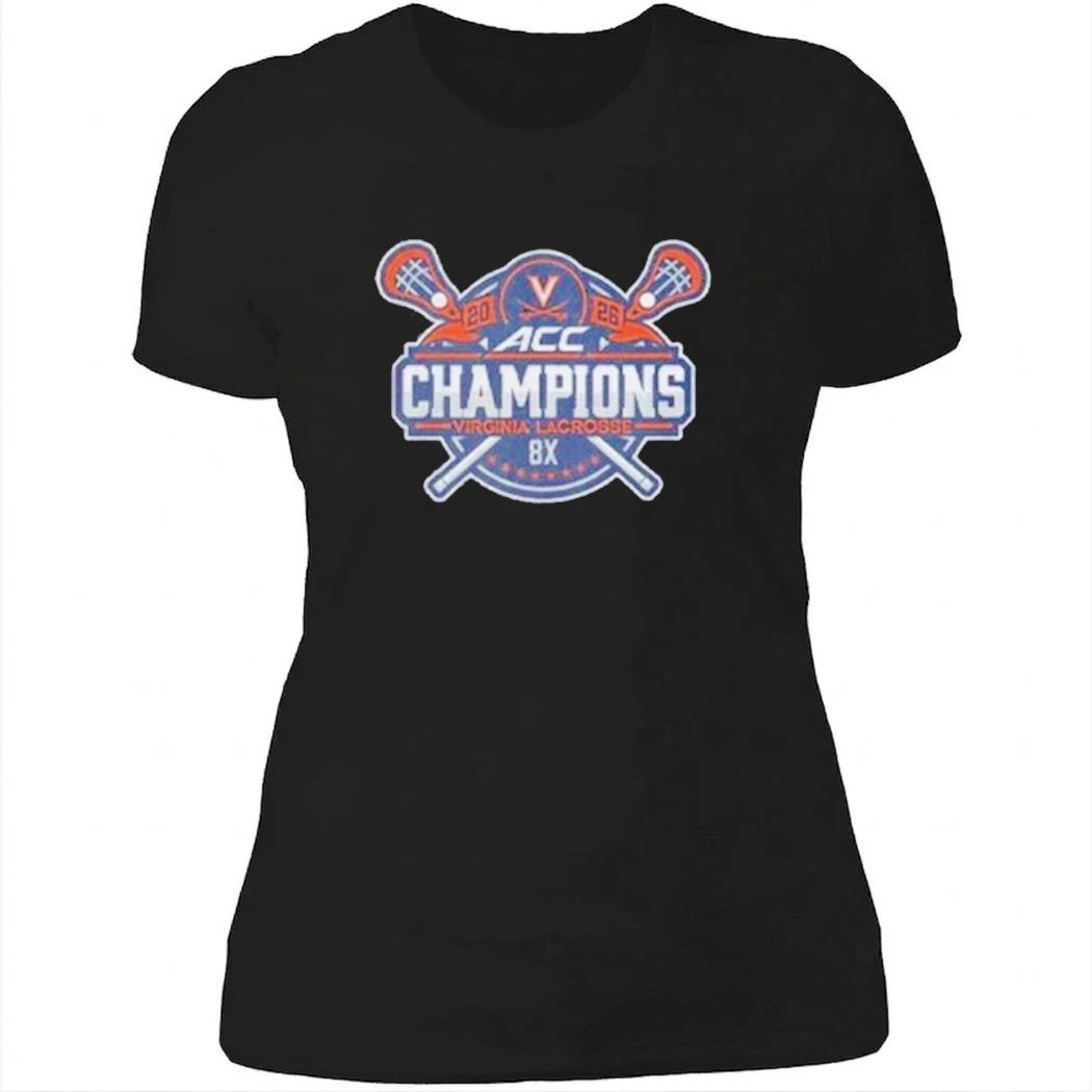 Virginia Cavaliers 8X ACC Lacrosse Champions Shirt