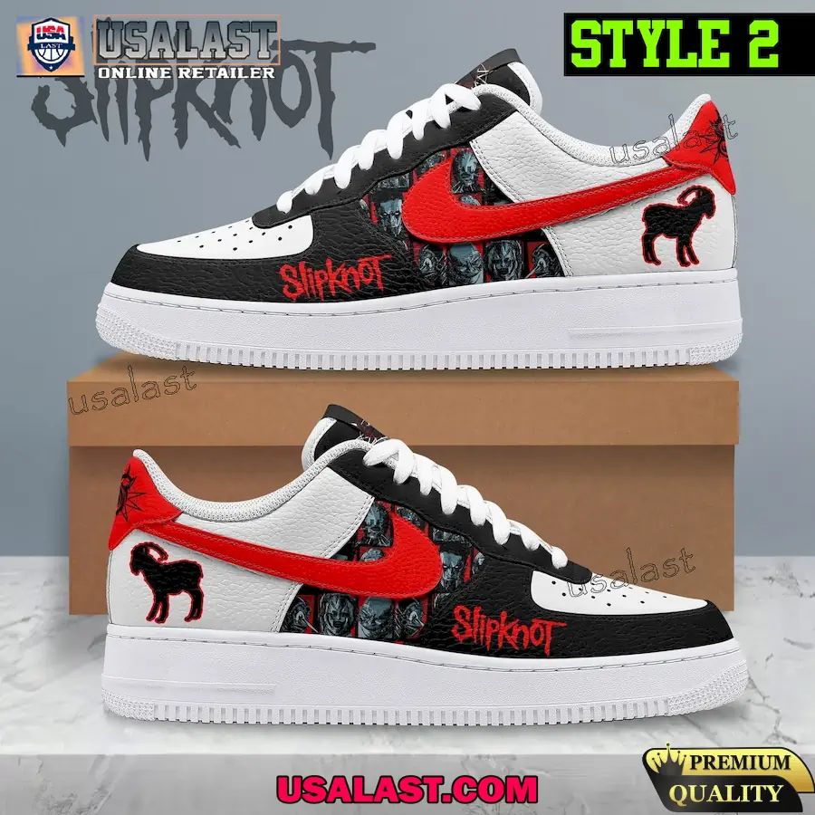 Slipknot Air Force 1 Sneakers
