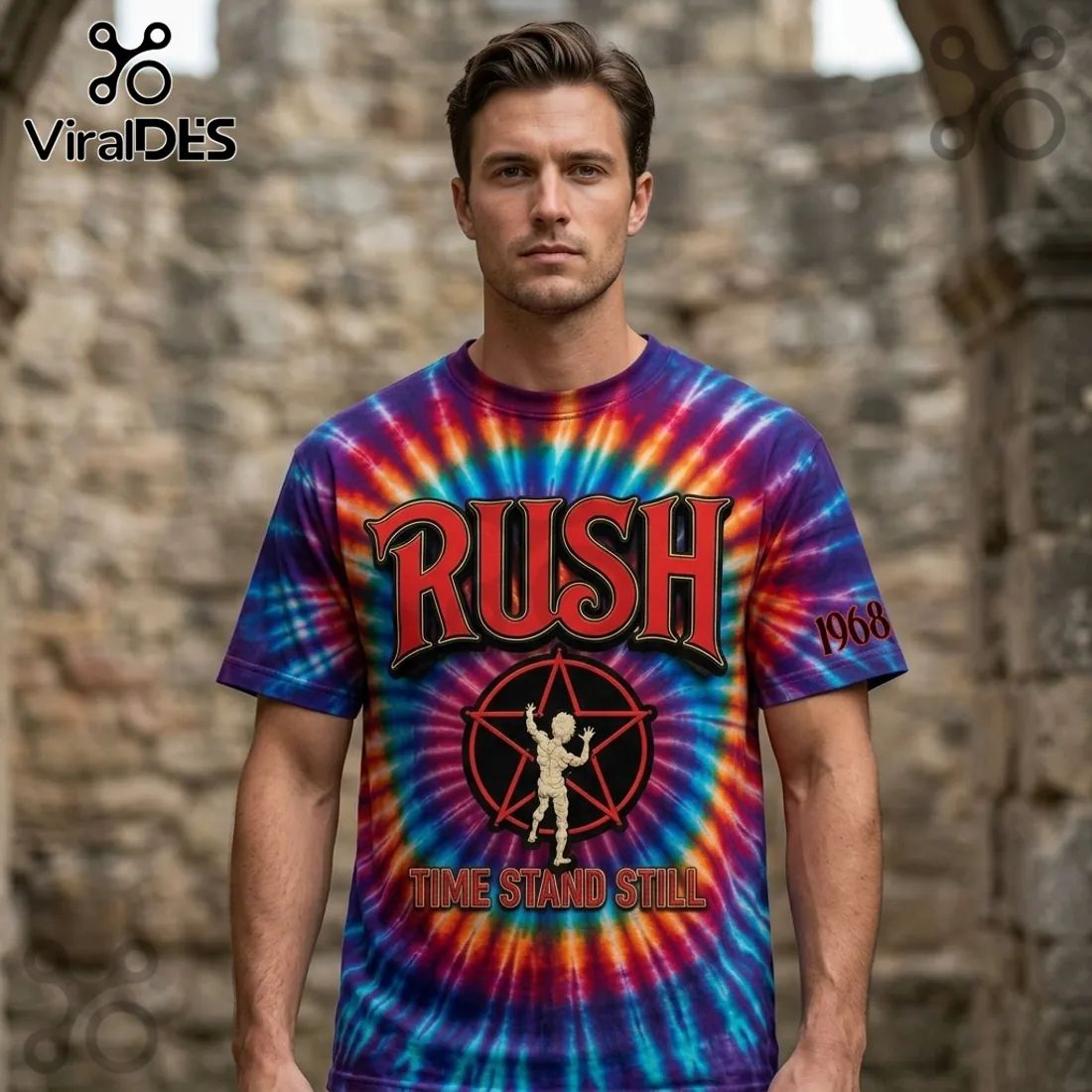 Rush Starman Time Stand Still Rock Band Shirt