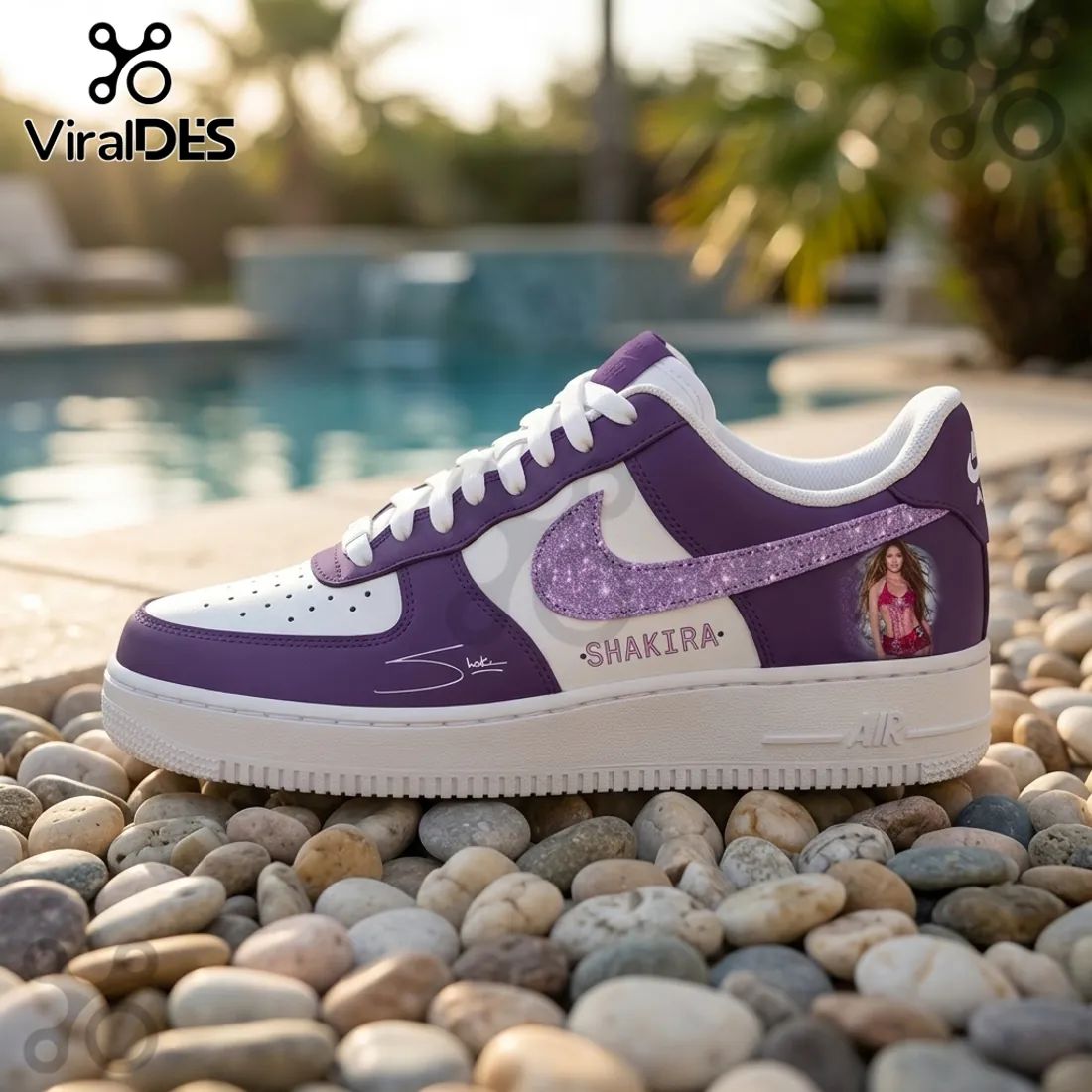 Shakira World Tour World Cup Air Force 1 Sneakers