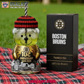 Boston Bruins 102nd Anniversary Collectible Bear Glass Cup