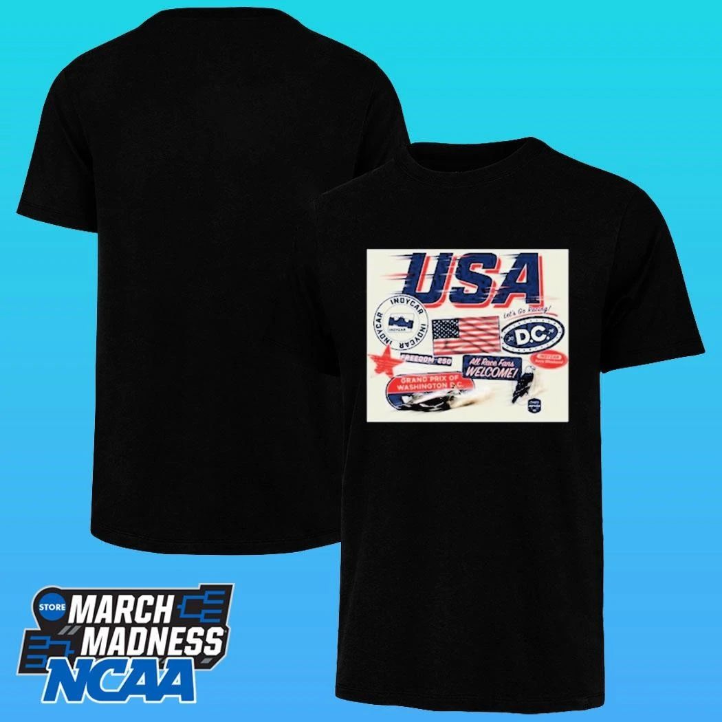 Indycar White 2026 Freedom 250 Grand Prix Shirt