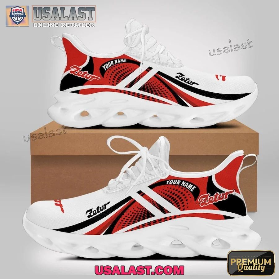 Zetor Tractor Personalized Max Soul Shoes