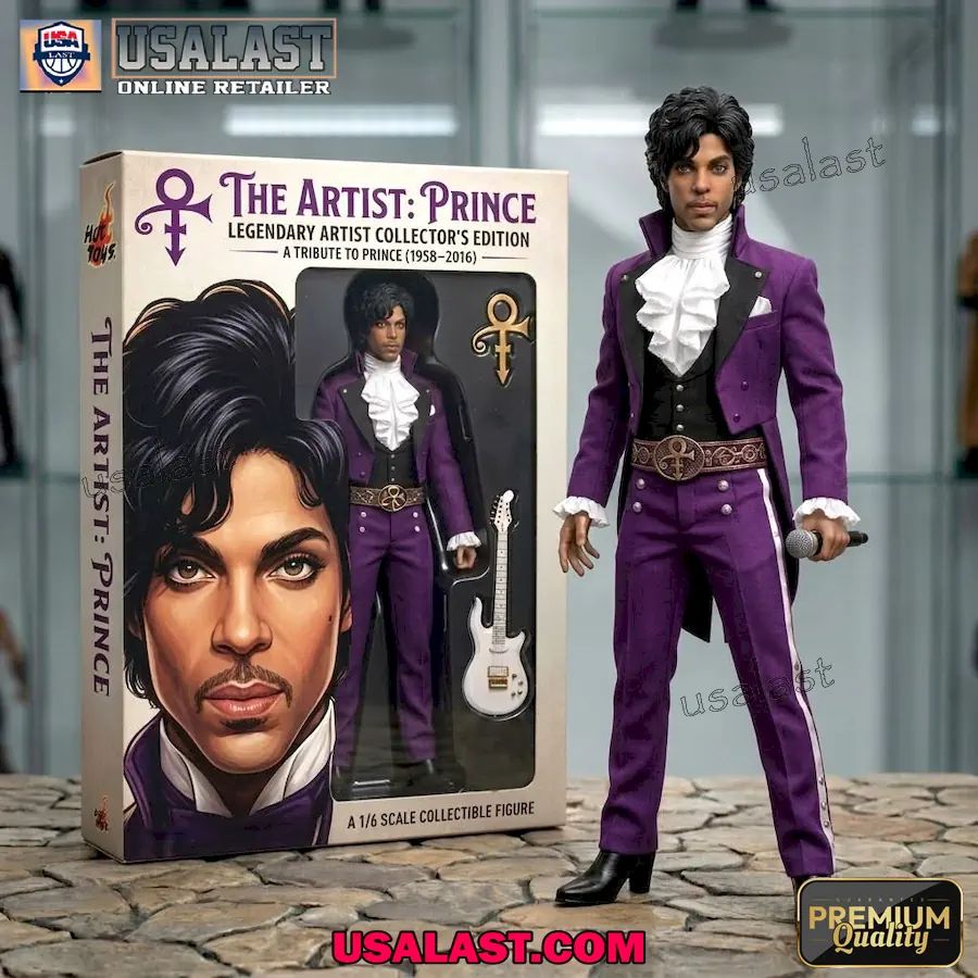 Prince 1:16 Scale Model Tribute Pop Figure