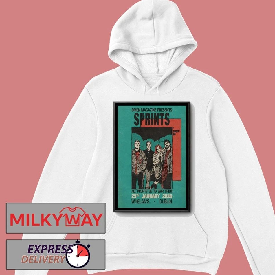Sprints Jan 25 2026 In Dublin Ireland Poster shirt