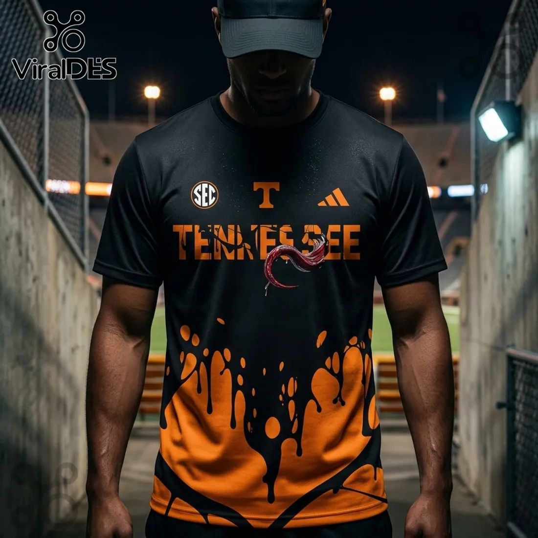 University of Tennessee Dark Mode Personalized T-Shirt