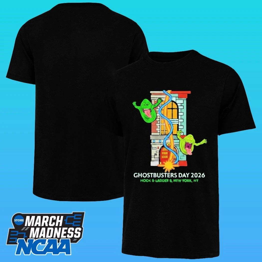 Ghostbusters Day 2026 Hook And Ladder And New York Shirt