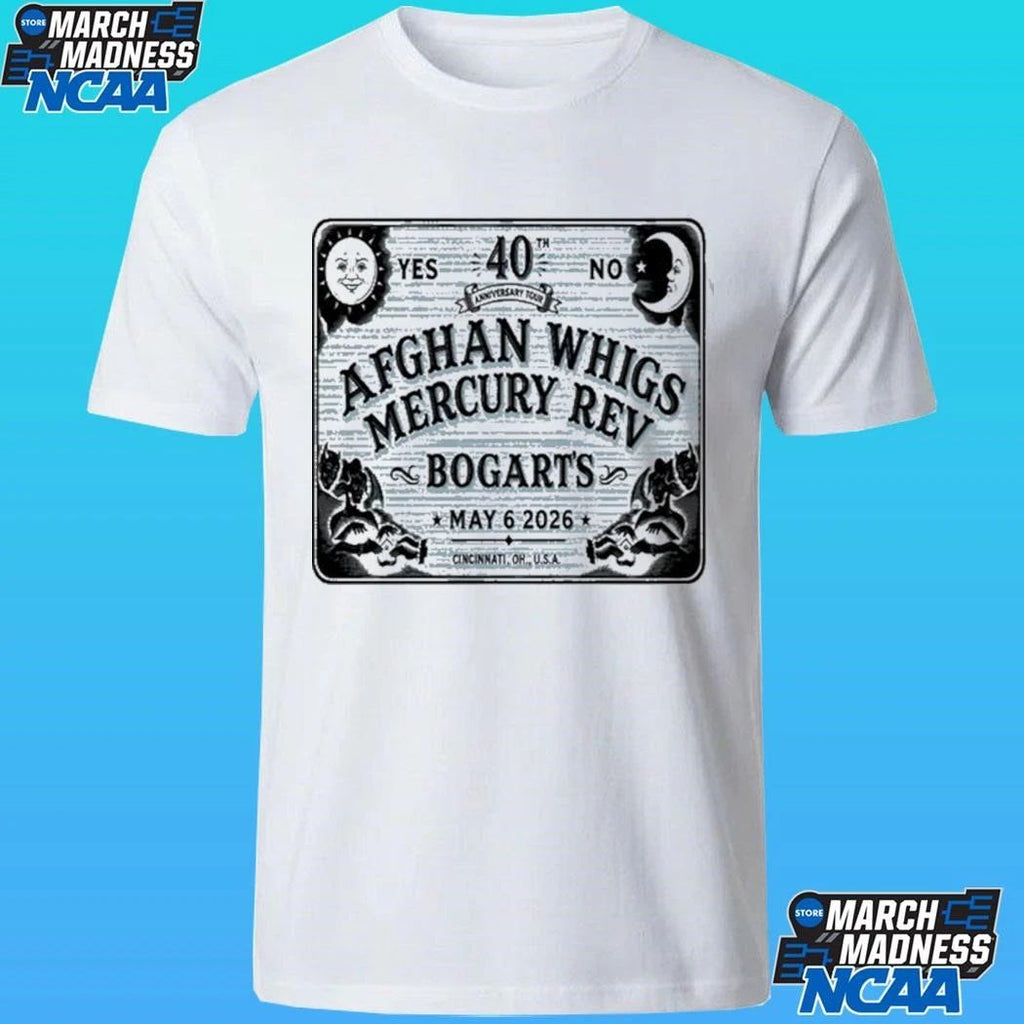 The Afghan Whigs X Mercury Rev Event Bogart’s Cincinnati 2026 Shirt