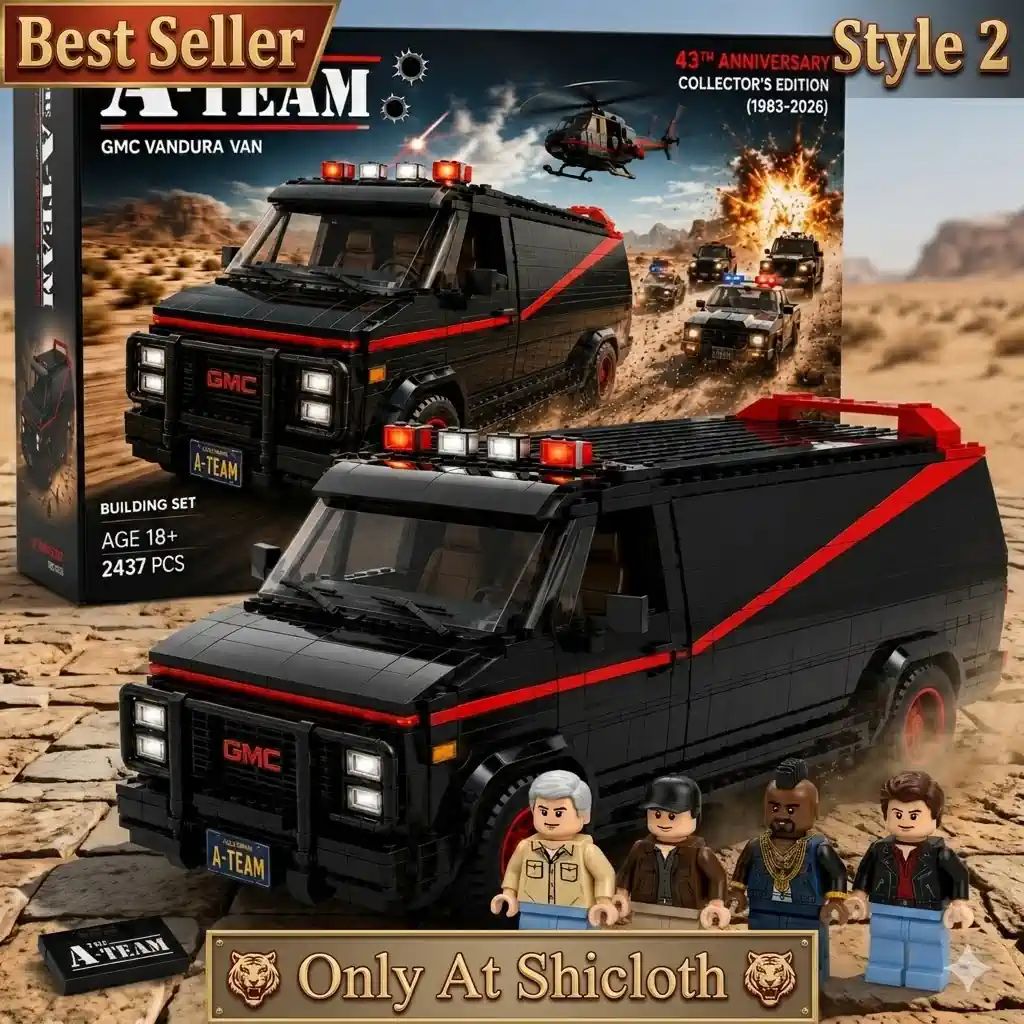 The A-Team 43rd Anniversary Collector Building Brick Set