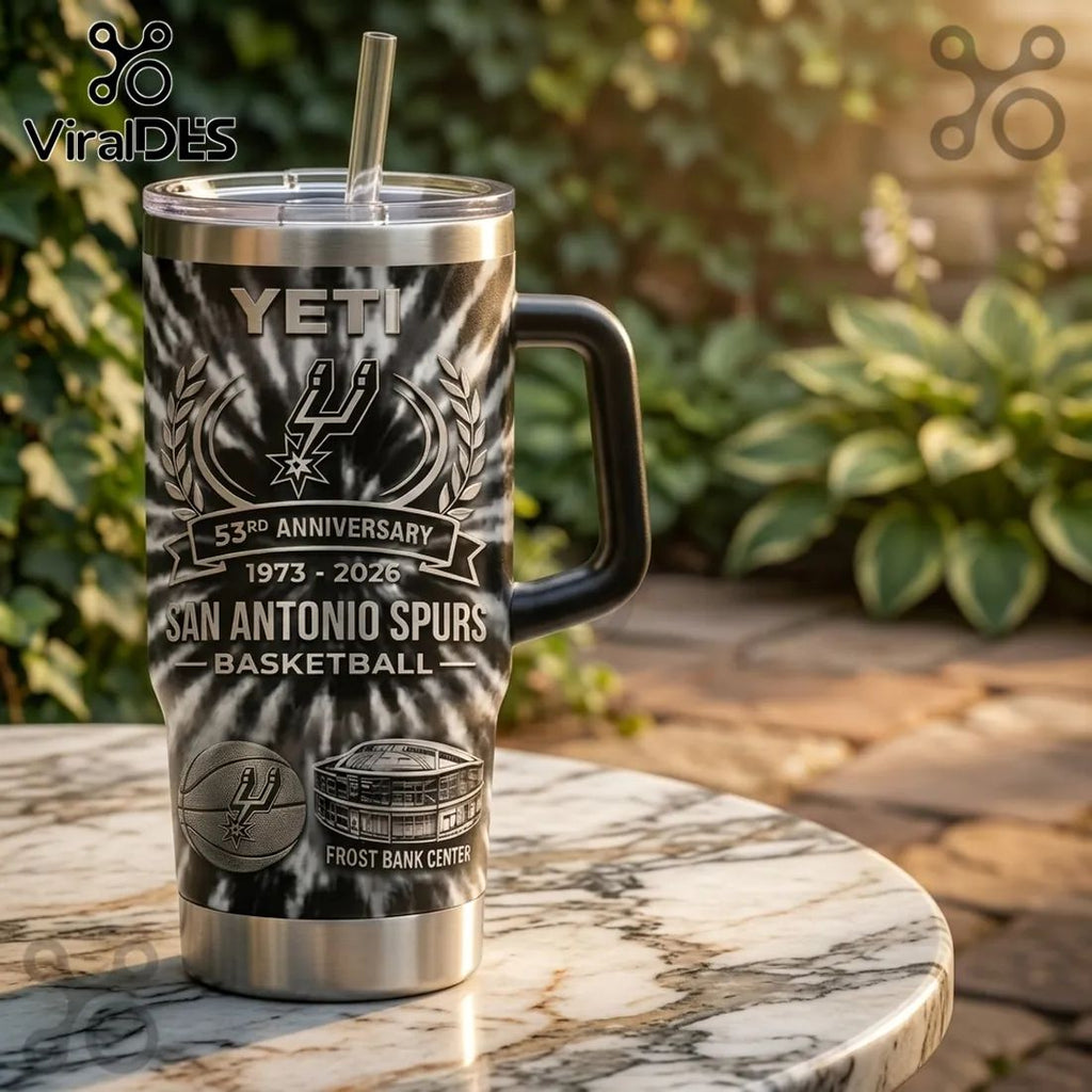 YETI x San Antonio Spurs 53rd Anniversary Stainless Steel Tumbler