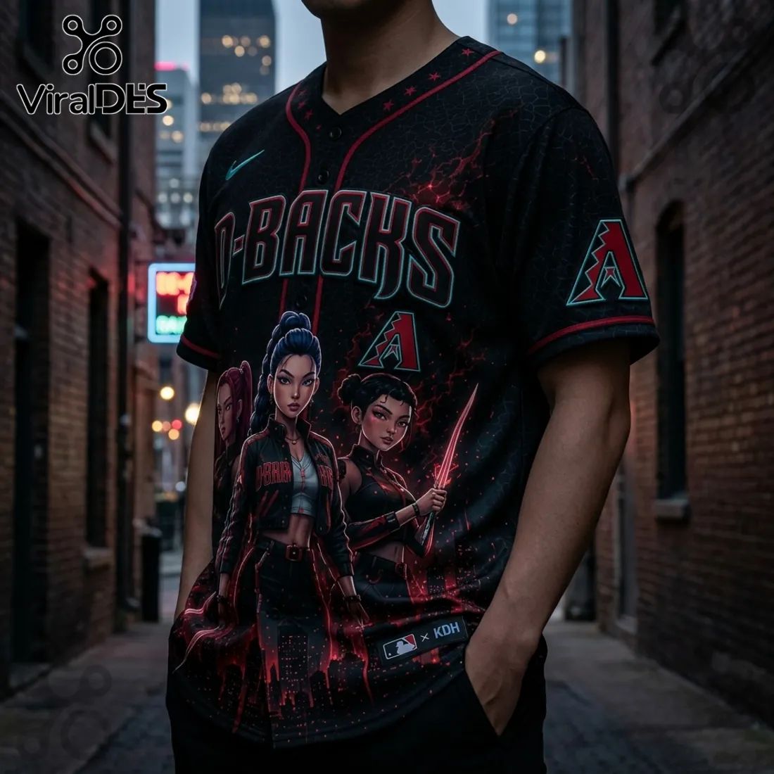 MLB x KPop Demon Hunters Arizona Diamondbacks 2026 Jersey