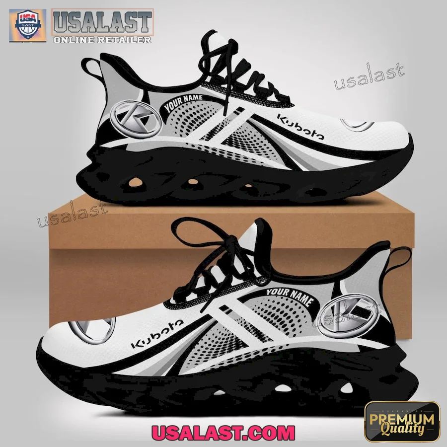 Kubota Tractor Personalized Max Soul Shoes