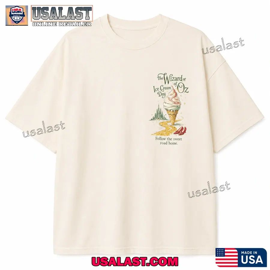The Wizard Of Oz Ice Cream Day Premium 3D Shirt