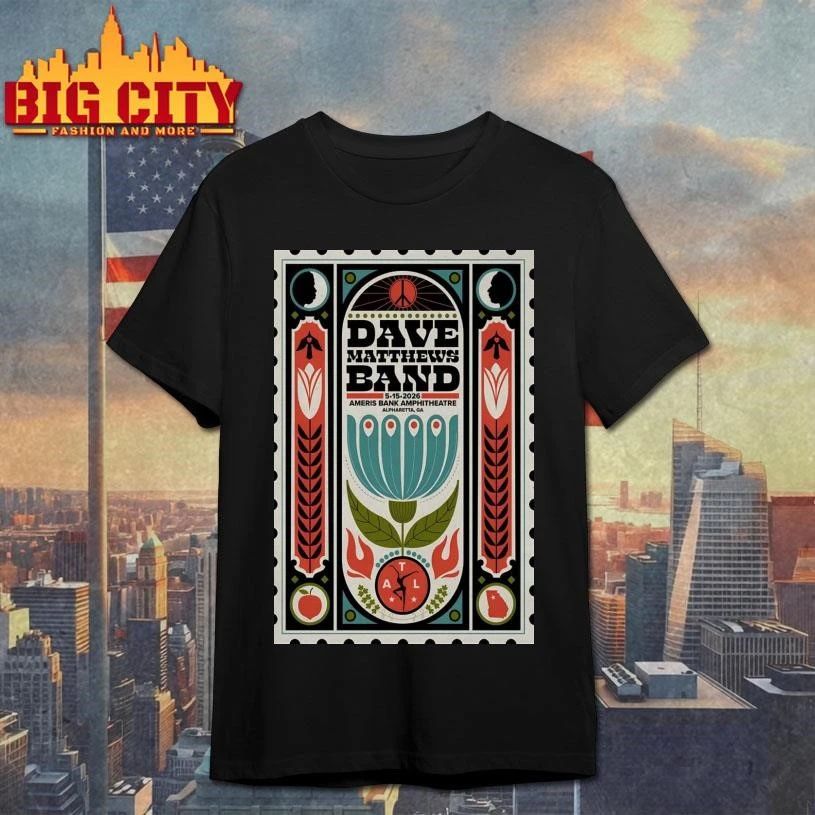 Funny Dave Matthews Band May 15 2026, Alpharetta GA Poster Shirt