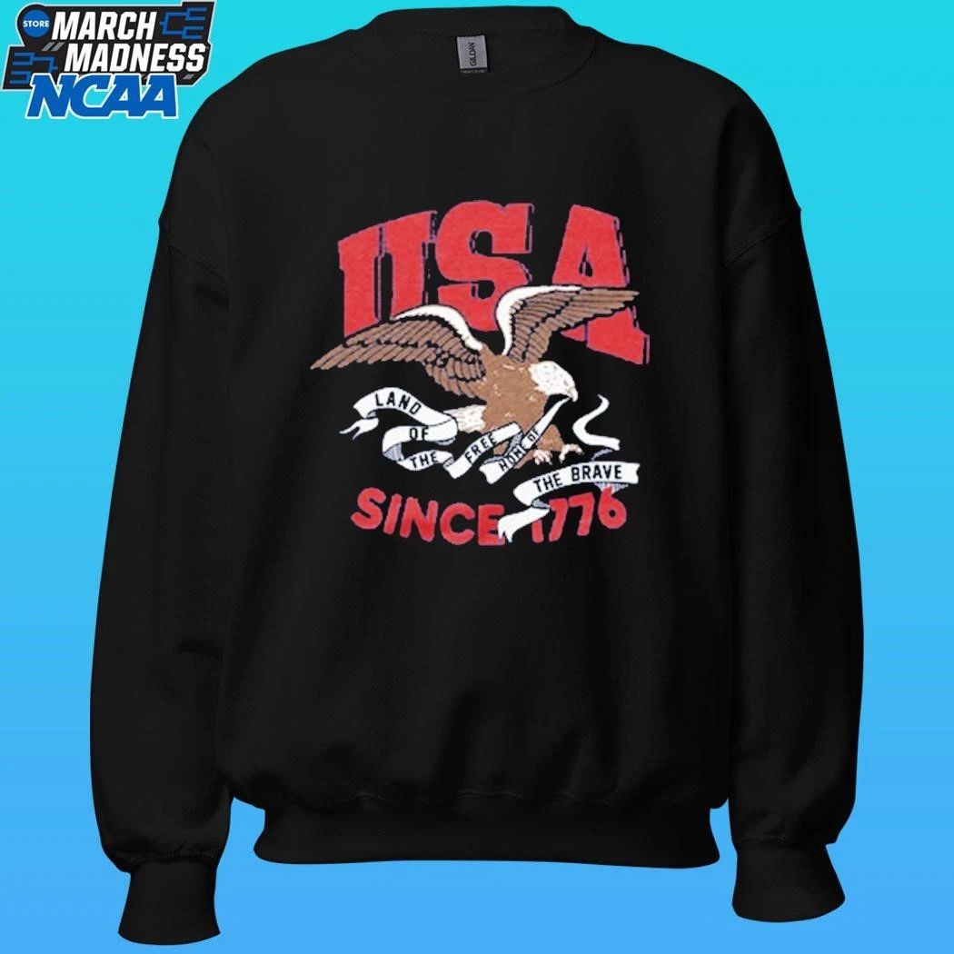 Usa Since 1776 Lano Of The Free Home Of The Brave Shirt