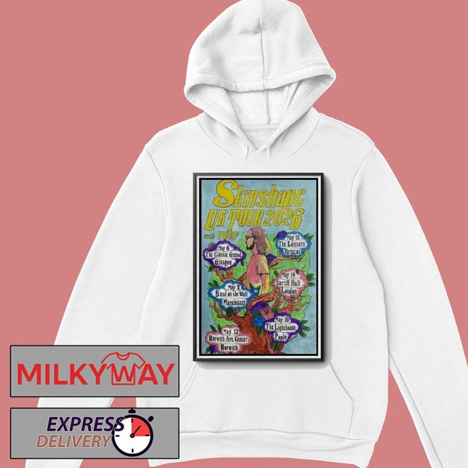 LIMITED Poster May 6-7 2026 Skinshape UK Tour 2026 shirt