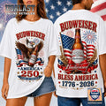 Budweiser American 250th Anniversary 3D T-Shirt