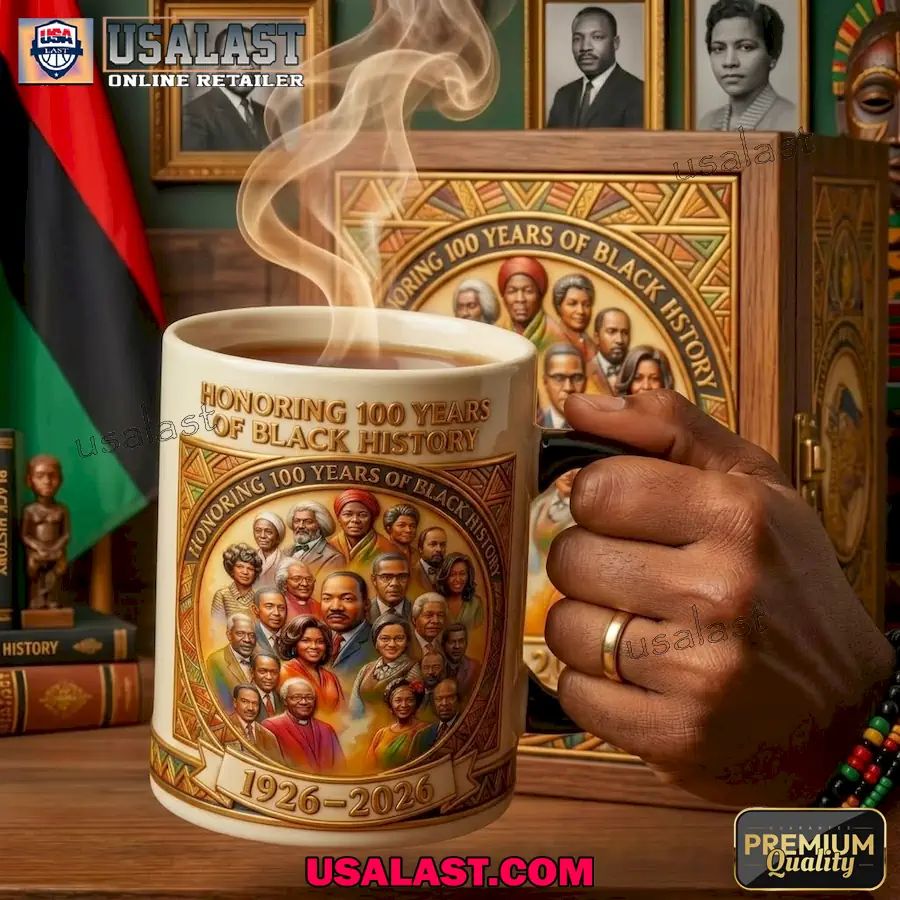 100 Years of Black History Commemorative Mug