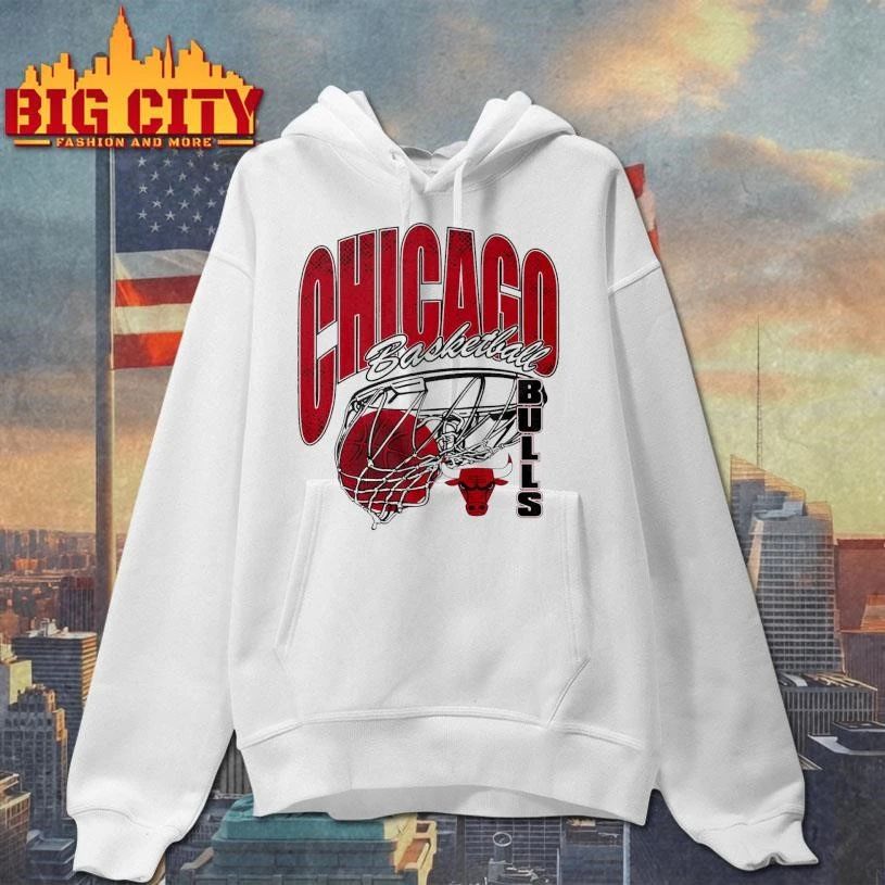Premium Chicago Bulls Script Swish Shirt
