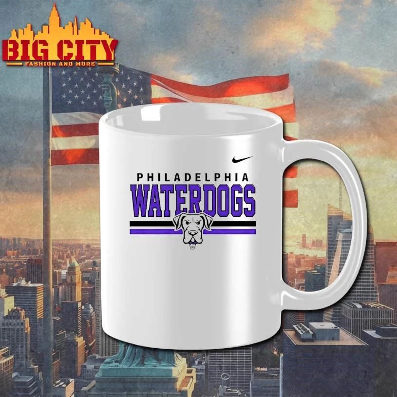 Premium Philadelphia Waterdogs Lacrosse Stripe Shirt
