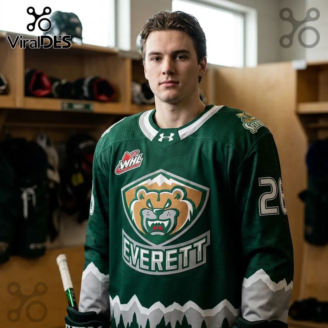 Everett Silvertips WHL Champions Limited Edition Hockey Jersey