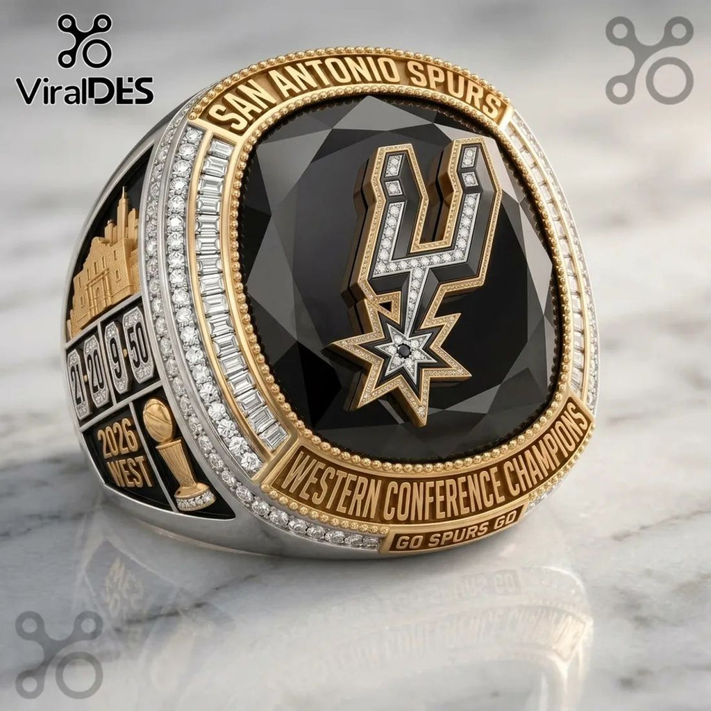 San Antonio Spurs 2026 Western Conference Champions Championship Ring