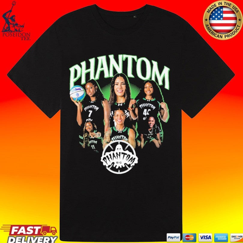 Unrivaled Phantom Basketball Club Player T-shirt