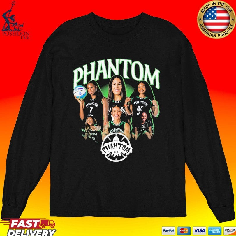 Unrivaled Phantom Basketball Club Player T-shirt