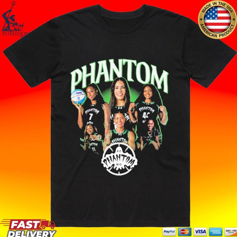 Unrivaled Phantom Basketball Club Player T-shirt
