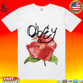 Urban Outfitters Obey Watercolor Poppy T-shirt