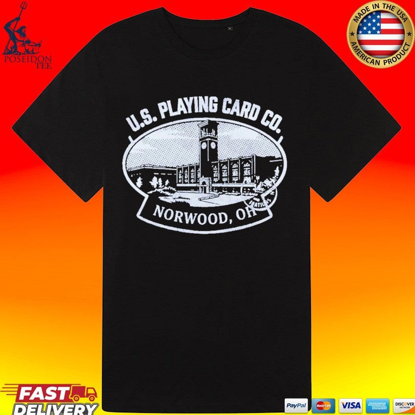 Us Playing Card Company Tower Cincinnati T-shirt